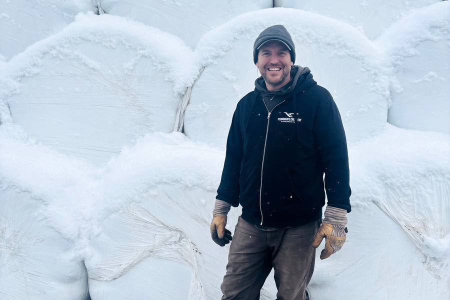 Ploughgate Butter Hooded Sweatshirt