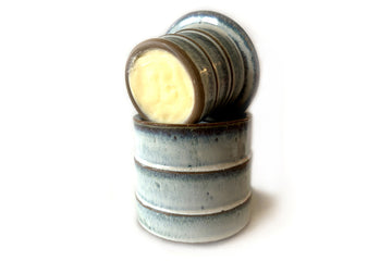 Acid Wash Stoneware Butter Crock + 8oz Butter